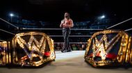 Roman two belts. (Image credits: wwe.com)